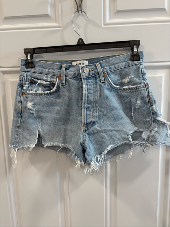 Agolde Pants - Agolde distressed shorts